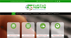 Desktop Screenshot of capitanhosting.com