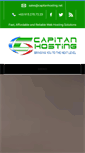 Mobile Screenshot of capitanhosting.com